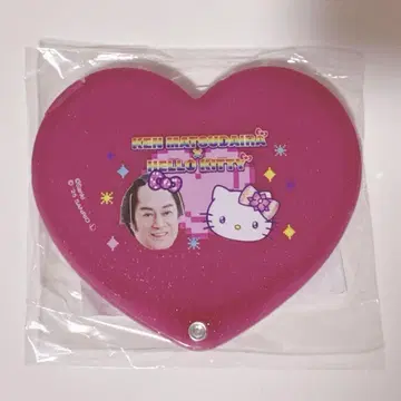 마츠켄 삼바 헬로키티 콜라보 하트 거울