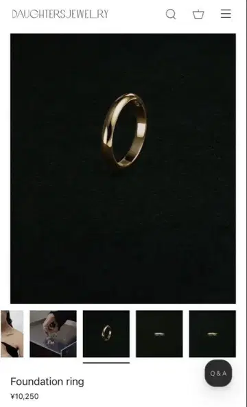 Daughters Jewelry 반지 Foundation ring