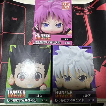 HUNTER x HUNTER 걸터앉기 피규어 3개 곤 키루아 마키