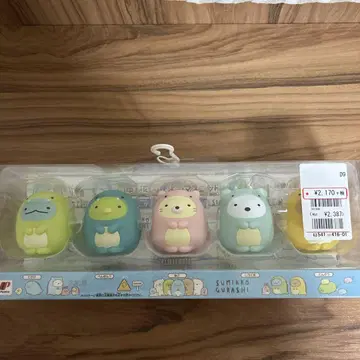 스미코구라시 5개 세트 손가락 인형 마스코트