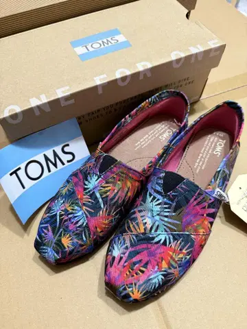 탐스 슬립온 야자수 22.5cm