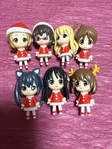 K-ON! 케이온 크리스마스 피규어 8체 세트