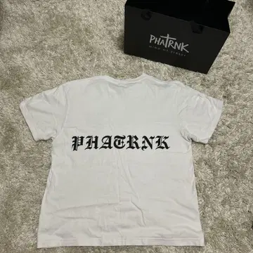 PHATRANK 화이트 T셔츠