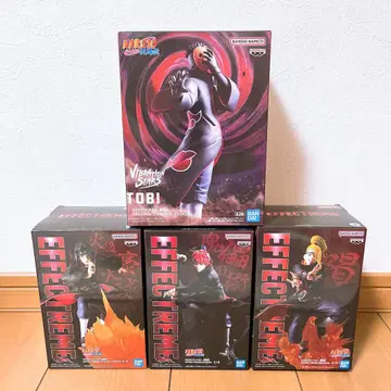 NARUTO 피규어 묶음 판매 아카츠키 토비 EFFECTREME