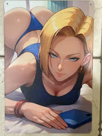 18호풍 양철 간판 17