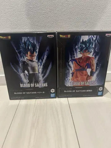 BLOOD OF SAIYANS 손오공 베지터 피규어 세트
