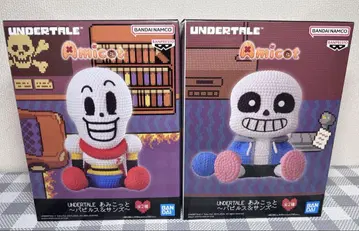 UNDERTALE 아미코트 ~파피루스 & 샌즈~ 전 2종 세트