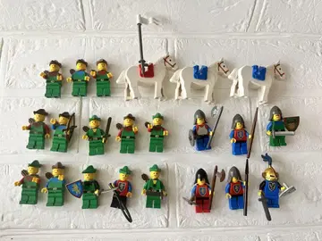 LEGO 올드 레고 성 시리즈 기사 미니 피규어 세트