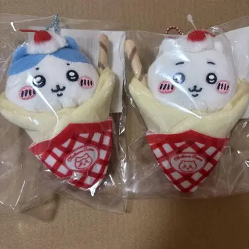 [미개봉] 치이카와 크레이프 복권 C상 치이카와 하치와레 세트