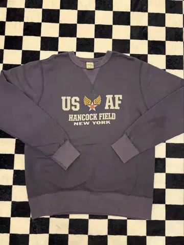 USAF BUZZ RICKSON'S 복각 맨투맨 네이비