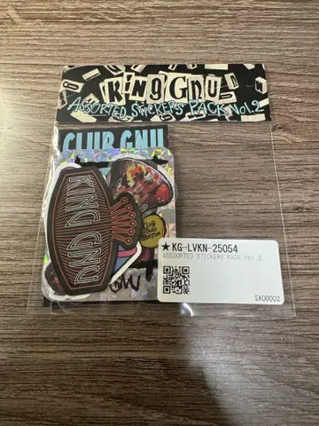 King Gnu Live 하우스 스티커