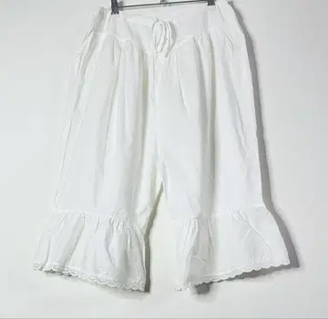 nest Robe 네스트로브 화이트 코튼 드로워즈 미사용품 새상품급