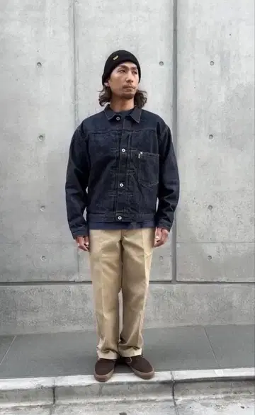 스탠다드 캘리포니아 데님 재킷 1st 대전 모델 기무라 타쿠야