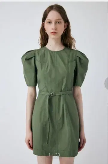 moussy 원피스 카키