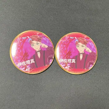 익명 배송 2개 세트 오렌지 마코토 캔뱃지 킨츠아 프리마지
