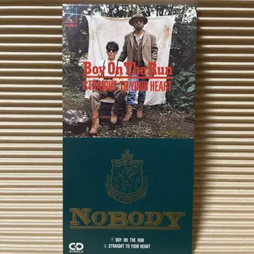 NOBODY BOY ON THE RUN 8cm cd