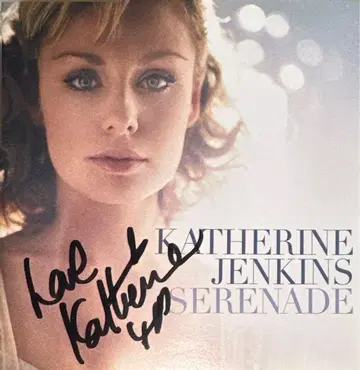 Katherine Jenkins 캐서린 젠킨스 사인 포함 CD