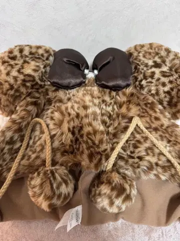 디즈니 표범 무늬 미니 마우스 모자