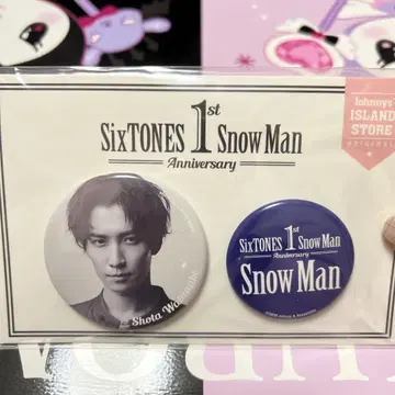 1st Anniversary 캔뱃지 세트 와타나베 쇼타