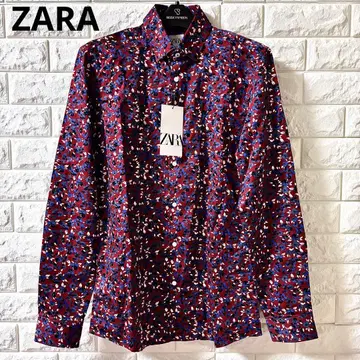 [미사용 새상품] ZARA 자라 꽃무늬 셔츠 사이즈 S 택 포함