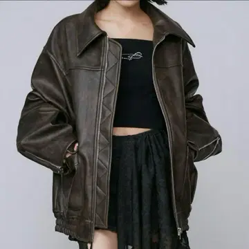 EMODA 빈티지 오버 블루종