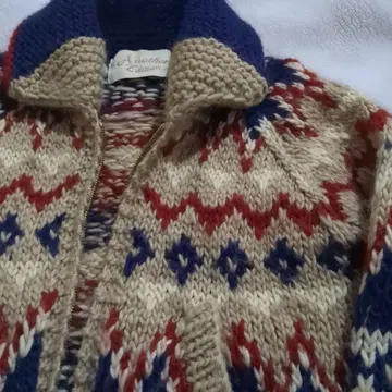 모 100% 집업 가디건