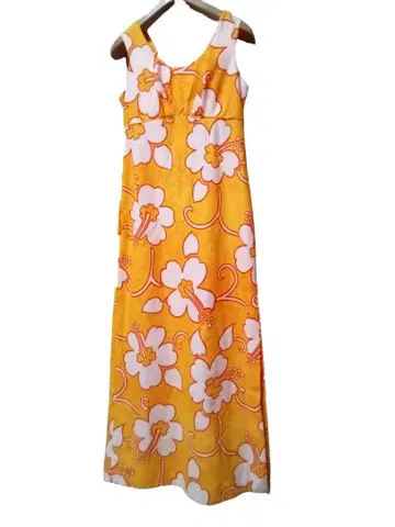 60-70년대 마리히니 하와이 디자이너 컬렉션 드레스 6