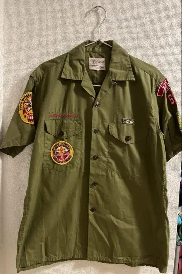 70s BOY SCOUTS OF AMERICA 보이 스카우트 셔츠