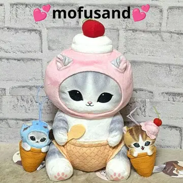 mofusand 아이스냥 BIG 봉제 인형 마스코트 모프샌드