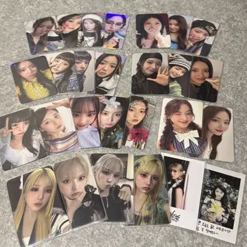 NMIXX 지우 트레이딩 카드 묶음 판매 27장