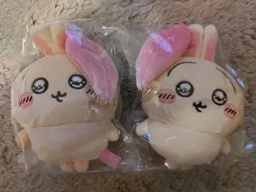 치이카와 (먼작귀) 스 눈 토끼 마스코트 2개
