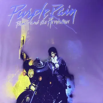 PRINCE 프린스 퍼플 레인 락 T셔츠