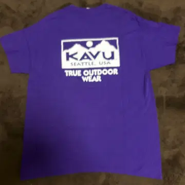 KAVU 아웃도어 티셔츠 캠핑
