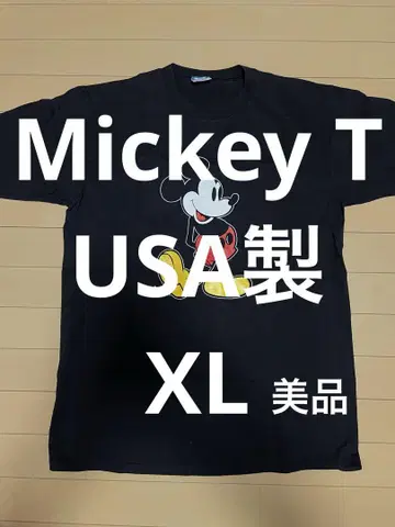 미키마우스 T 셔츠 USA 제 XL 새상품급 disney mickey