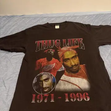 THUG LIFE 티셔츠 X-LARGE