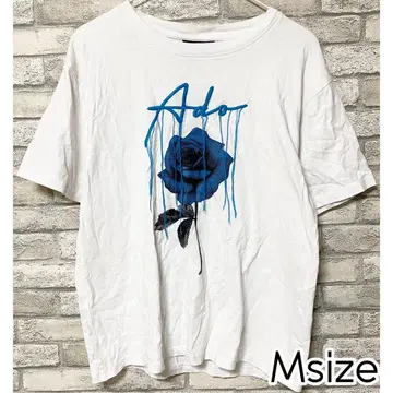 Ado 패셔너블 [ 모나리자의 옆얼굴 ] 티셔츠-o M 사이즈