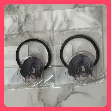 도원암귀 TSUTAYA IP 서점 아크릴 페이스 머리끈 쿠치모리 시온