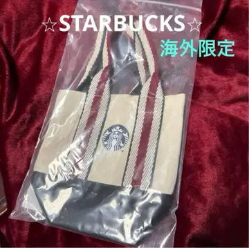 새상품 대만 스타벅스 스타 레트로 캔버스 토트백 미니 토트백 스벅