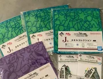 죠죠의 기묘한 모험 제일복권 쿄쿄인 타월 스티커 죠셉