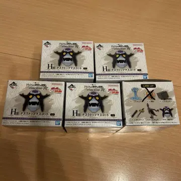 제일복권 죠죠 H상 데스크탑 마스코트 5개 세트