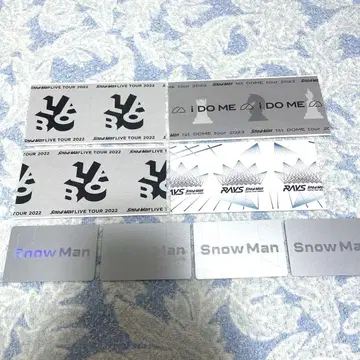 SnowMan 반권 팬클럽 카드