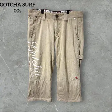 y2k archive GOTCHA SURF 3/4 length pants