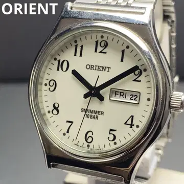 ORIENT SWIMMER 쿼츠 배터리 교환 용두 나사식 손목시계