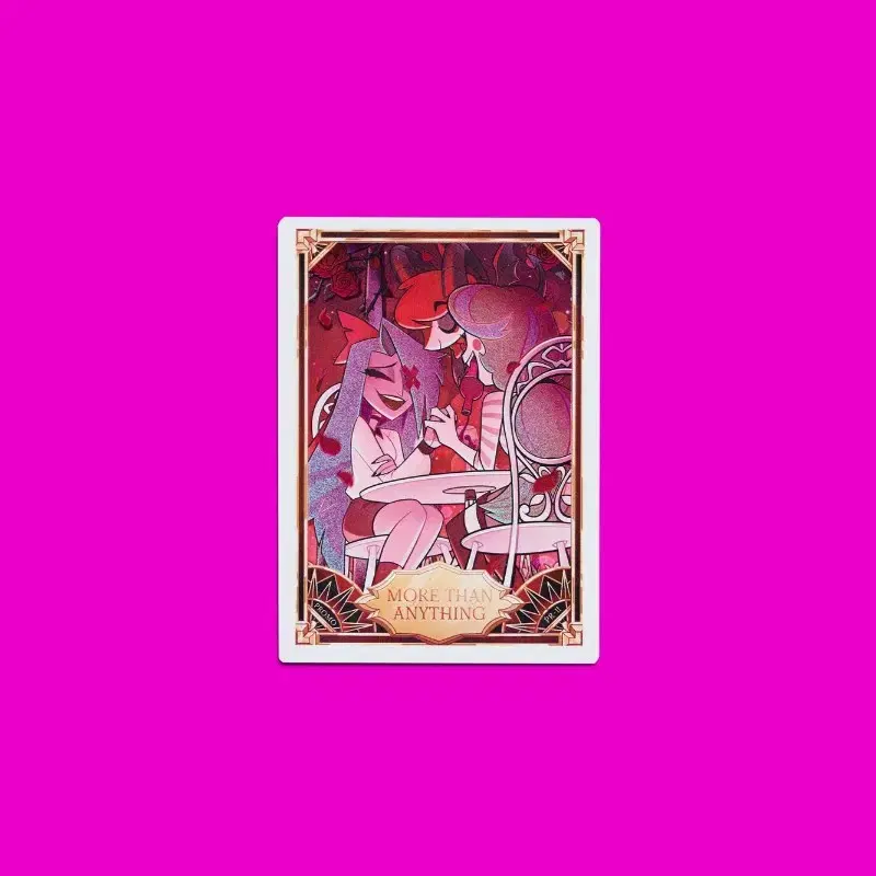 Hazbin Hotel Alastor Limited Edition Promo Card (Demon Alastor