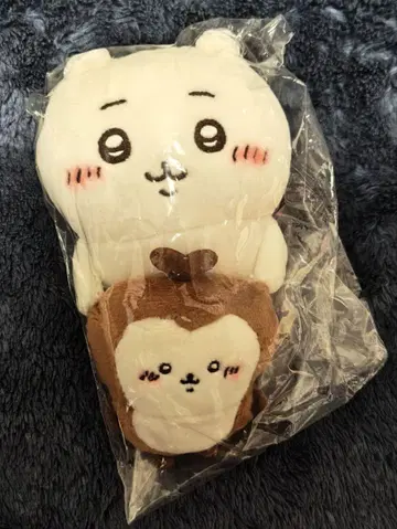 치이카와 데스크탑에서 지켜보는 걸이형 봉제 인형 치이카와&장수풍뎅이