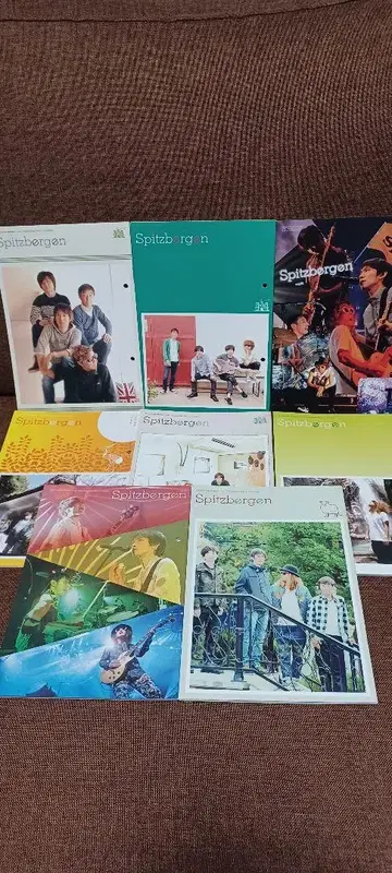 스핏츠 팬클럽 스핏츠베르겐 뉴스레터 8권 세트