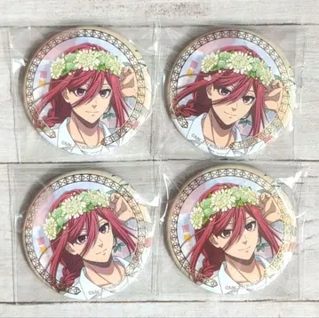 [블루 록] 치기리 효마 FlowerCrown 트레이딩 캔뱃지 4점