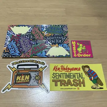 Ken Yokoyama 요코야마 켄 pizza of death 스티커
