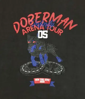 DOBERMAN INFINITY 티셔츠 5ive 사이즈 XXL