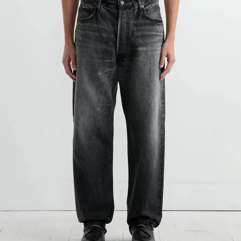 パンツ 25ss AURALEE SELVEDGE LIGHT BELTED PANTS Auralee Selvedge Light Oz Denim Belted Pants Medium Washed